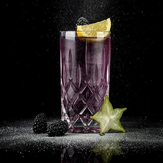 MOORDESTILLERIE Kolbermoor Barcatering Cocktail Mûre MOORGIN Tonic